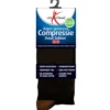 Lucovitaal Koper Compressie Sokken 36-41 Zwart (1 paar)