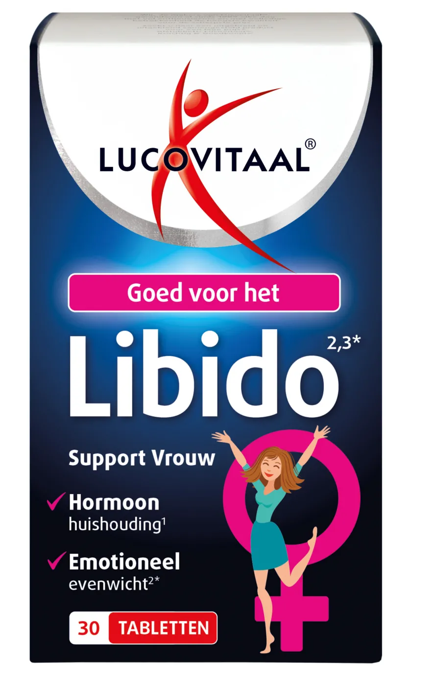 Lucovitaal Libido Support Vrouw (30 tabletten)
