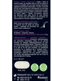Lucovitaal L-Lysine 1000mg (60 tabletten)