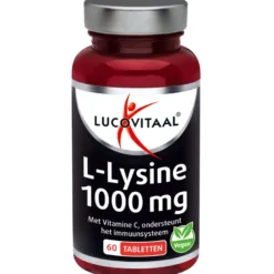 Lucovitaal L-Lysine 1000mg (60 tabletten)