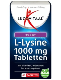 Lucovitaal L-Lysine 1000mg (60 tabletten)
