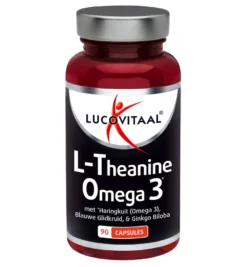 Lucovitaal L-Theanine Omega 3 (90 capsules)