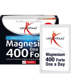 Lucovitaal Magnesium Citraat Poeder 400mg (60 zakjes)