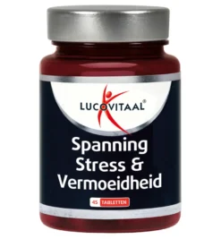 Lucovitaal Magnesium Spanning, Stress & Vermoeidheid (45 tabletten)