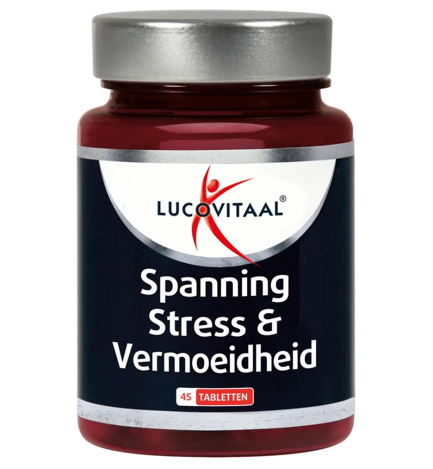 Lucovitaal Magnesium Spanning, Stress & Vermoeidheid (45 tabletten)
