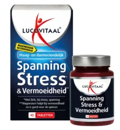 Lucovitaal Magnesium Spanning, Stress & Vermoeidheid (45 tabletten)