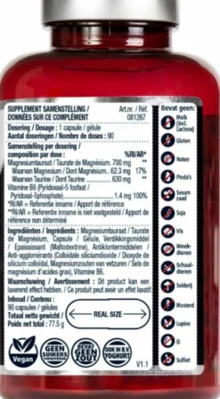 Lucovitaal Magnesium Tauraat (90 capsules)