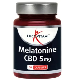 Lucovitaal Melatonine CBD 5mg (30 capsules)