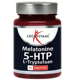 Lucovitaal Melatonine 5 HTP L-Tryptofaan (30 tabletten)