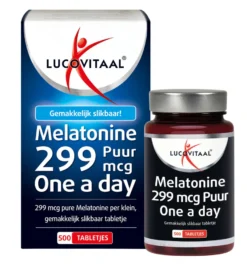 Lucovitaal Melatonine Puur 299mcg (500 tabletten)