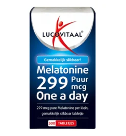 Lucovitaal Melatonine Puur 299mcg (500 tabletten)