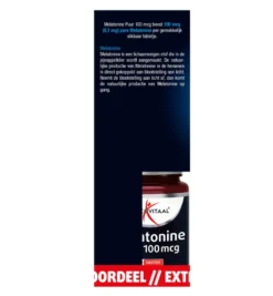 Lucovitaal Melatonine Puur 100mcg Duopack (2×500 tabletten)