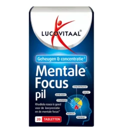 Lucovitaal Mentale Focus Pil (20 tabletten)