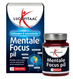 Lucovitaal Mentale Focus Pil (20 tabletten)