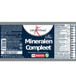 Lucovitaal Mineralen Compleet (60 tabletten)