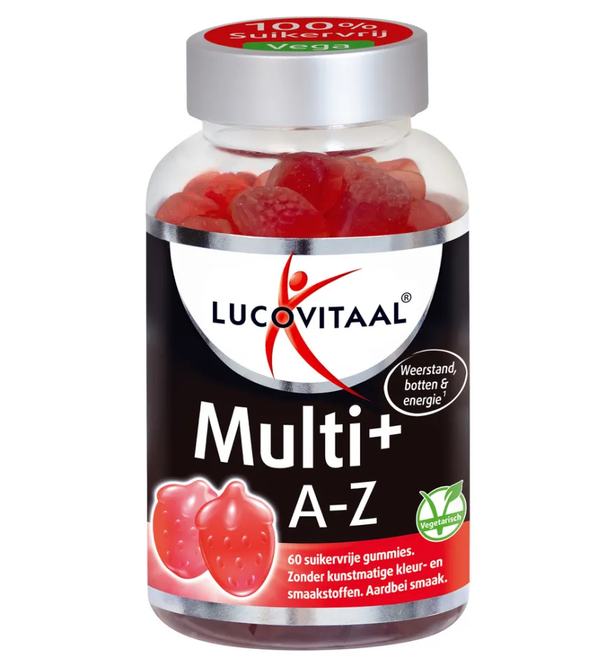 Lucovitaal Multi+ A-Z (60 gummies)
