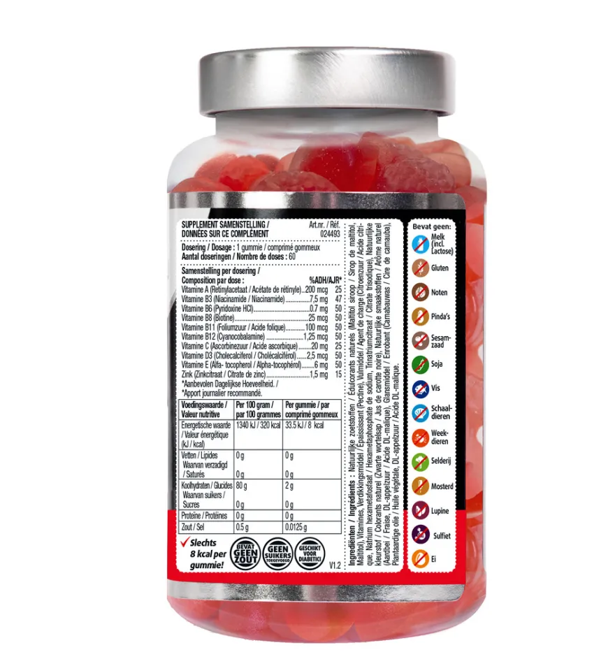 Lucovitaal Multi+ A-Z (60 gummies)