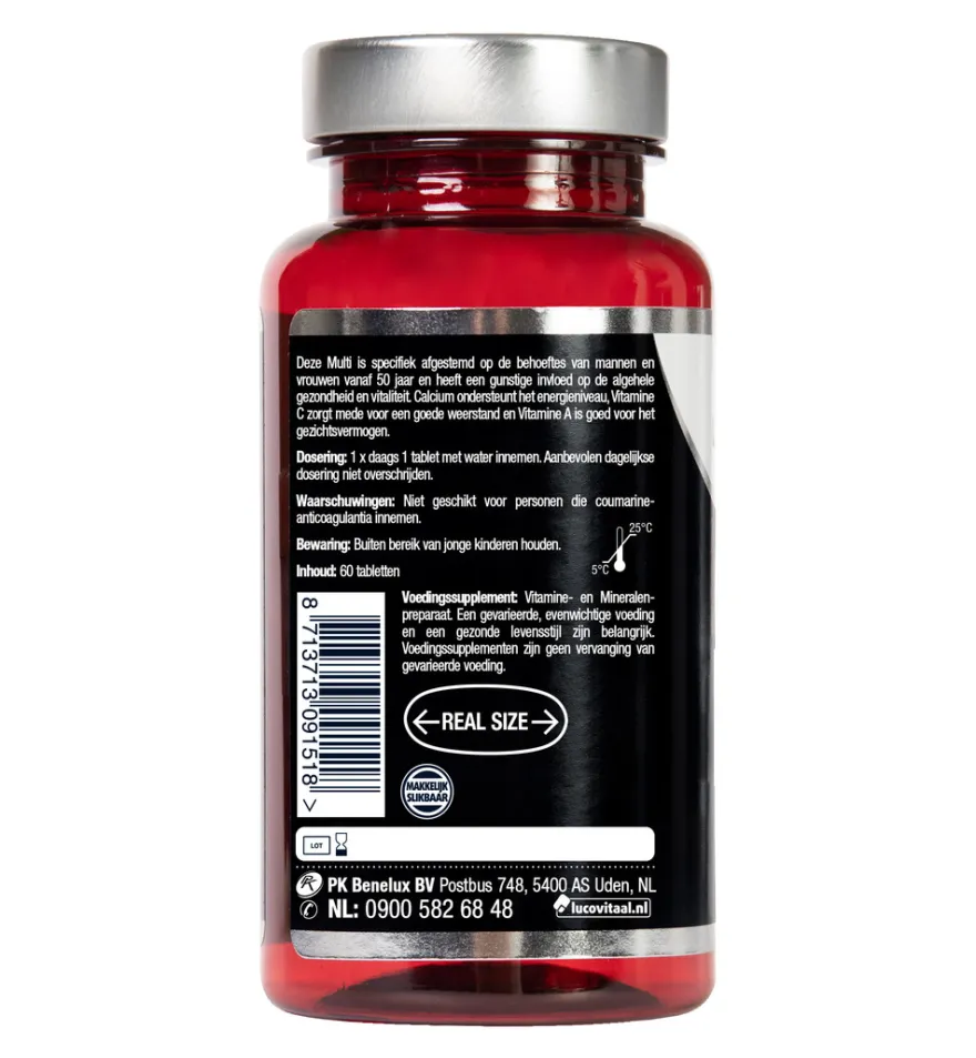 Lucovitaal Multi A-Z 50+ (60 tabletten)