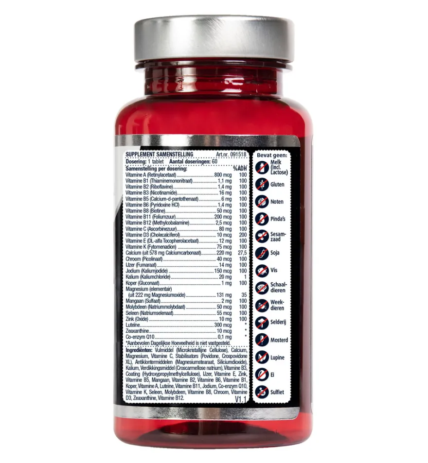Lucovitaal Multi A-Z 50+ (60 tabletten)