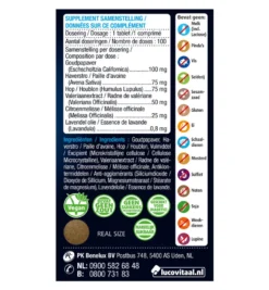 Lucovitaal Nachtrust (100 tabletten)
