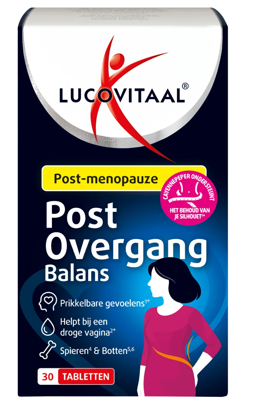 Lucovitaal Post Overgang Balans (30 tabletten)