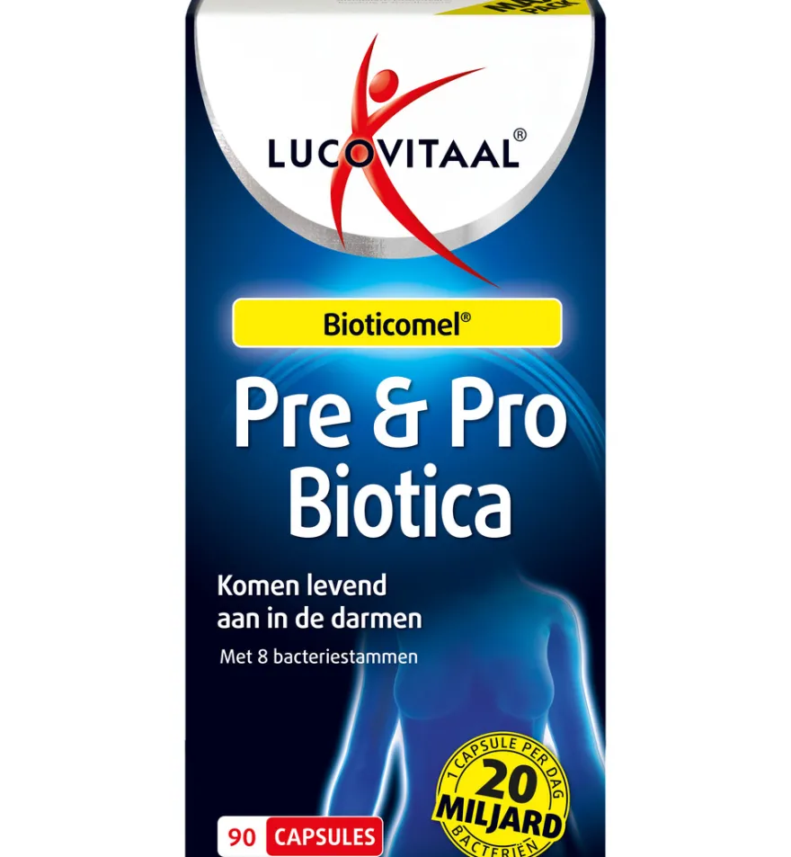 Lucovitaal Pre & Probiotica (90 capsules)