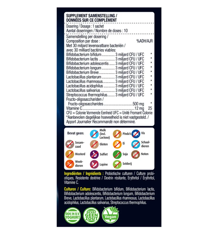 Lucovitaal Pre & Probiotica (10 sachets)