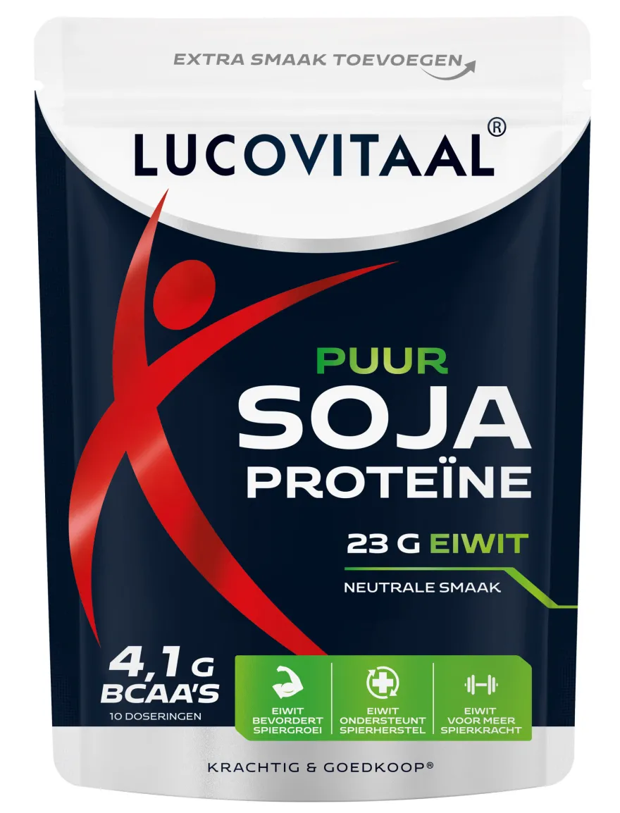 Lucovitaal Proteïne Soja poeder Puur (Vegan) (250 gr)