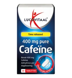 Lucovitaal Pure Cafeïne 400Mg (30 tabletten)