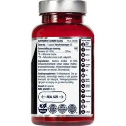 Lucovitaal Puur Berberine 500mg (60 capsules)
