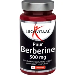 Lucovitaal Puur Berberine 500mg (60 capsules)