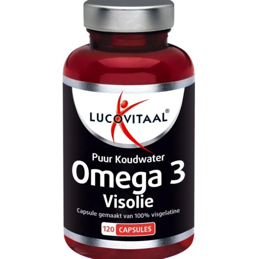 Lucovitaal Puur Omega 3 Koudwater Visolie (120 capsules)