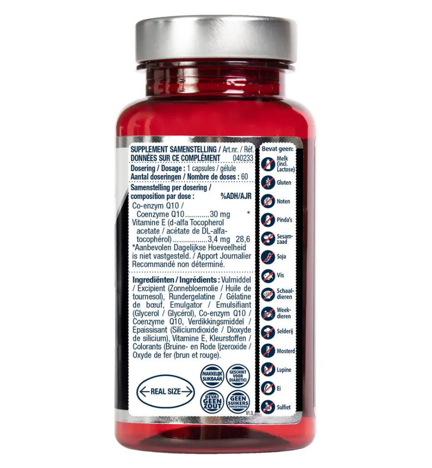Lucovitaal Q10 30mg (60 capsules)