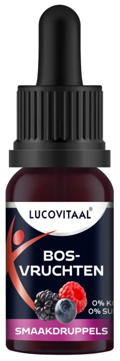 Lucovitaal Smaak Druppels -Bosvruchten (Vegan) (20 ml)