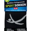 Lucovitaal Sportsok Bamboe 35-38 zwart (1 paar)