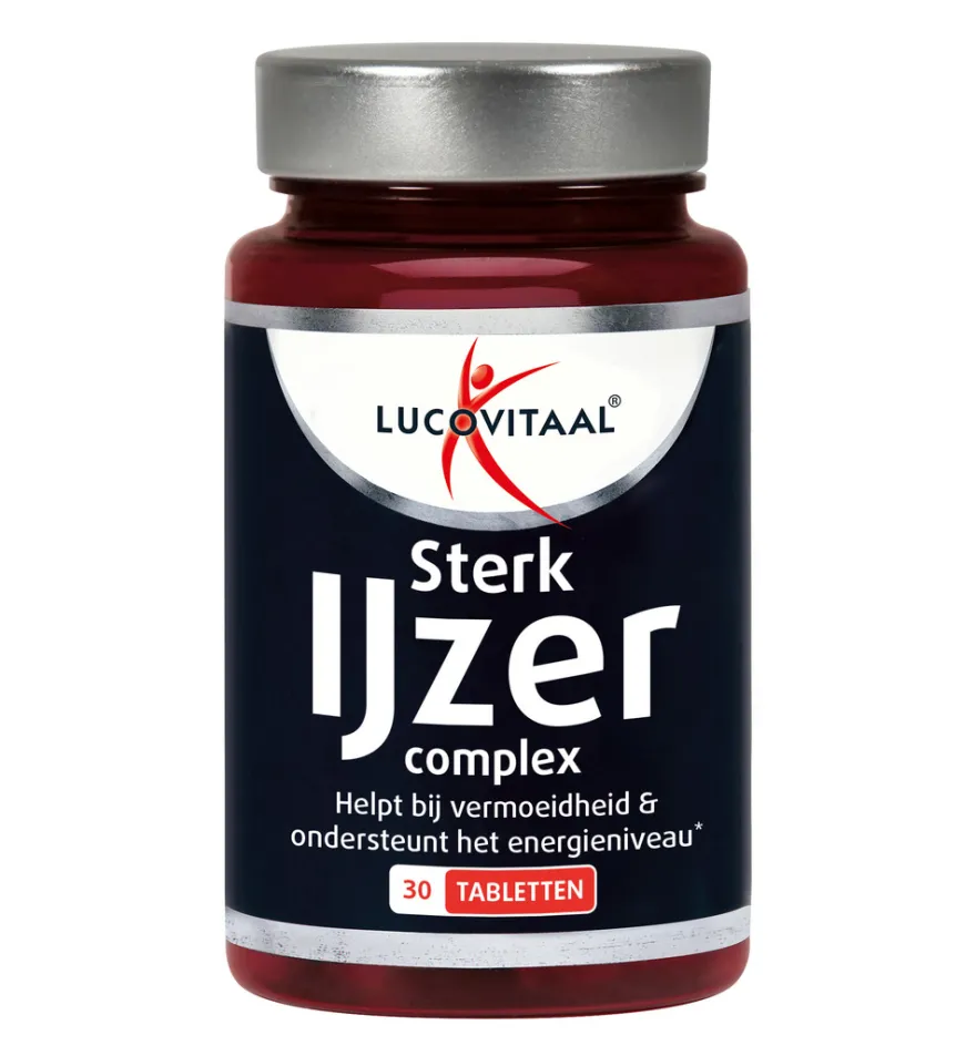 Lucovitaal Sterk IJzer Complex (30 tabletten)
