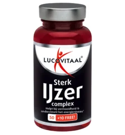 Lucovitaal Sterk IJzer Complex (60 tabletten)