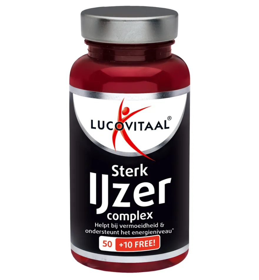 Lucovitaal Sterk IJzer Complex (60 tabletten)