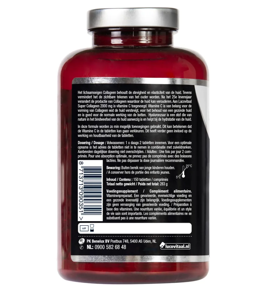 Lucovitaal Super Collageen 2000Mg (150 tabletten)