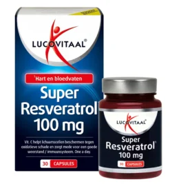 Lucovitaal Super Resveratrol 100mg (30 capsules)