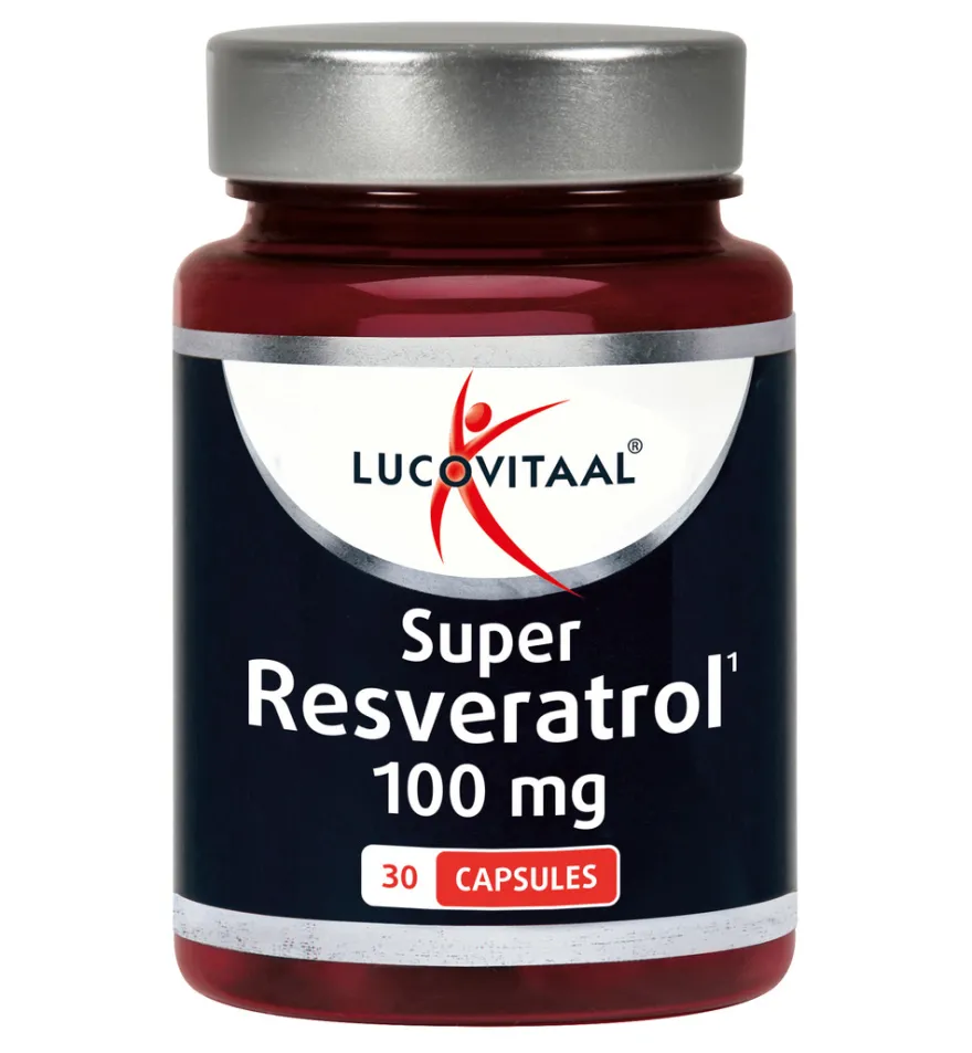 Lucovitaal Super Resveratrol 100mg (30 capsules)