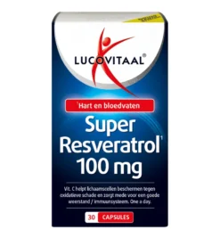 Lucovitaal Super Resveratrol 100mg (30 capsules)