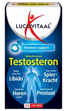 Lucovitaal Testosteron Mannen Support (150 tabletten)