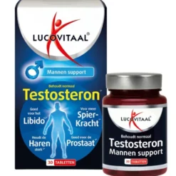 Lucovitaal Testosteron Mannen Support (30 tabletten)