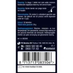 Lucovitaal Testosteron Mannen Support (30 tabletten)
