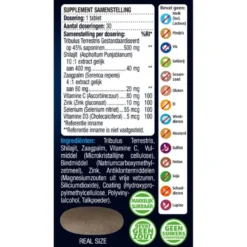 Lucovitaal Testosteron Mannen Support (30 tabletten)