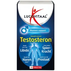 Lucovitaal Testosteron Mannen Support (30 tabletten)