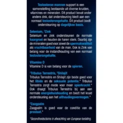 Lucovitaal Testosteron Mannen Support (30 tabletten)