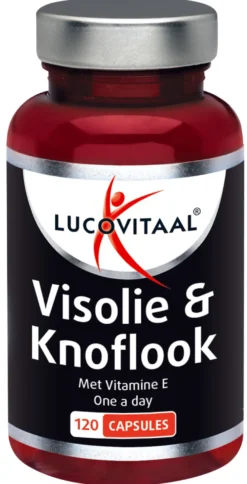 Lucovitaal Visolie & Knoflook (120 capsules)