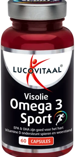 Lucovitaal Visolie Omega 3 Sport (60 capsules)